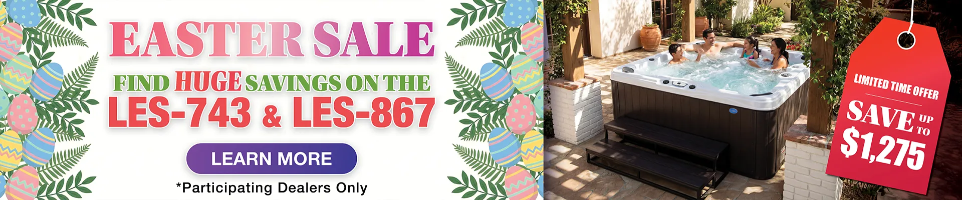 Calspas hot tub being used in a family setting - McKinney